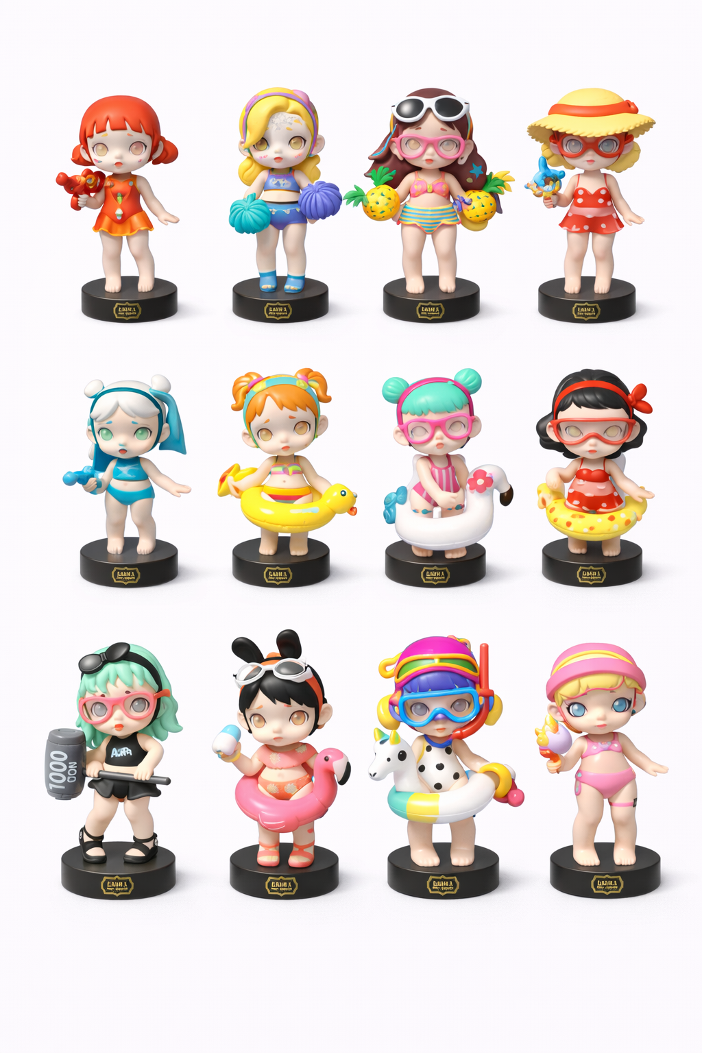 ToyCity Laura – Pool Fight Series Blind Box Collectible Figure