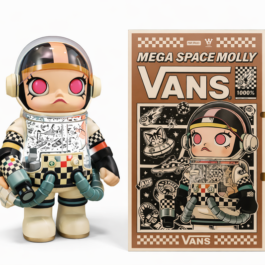 POP MART Mega Space Molly 1000% – VANS 2025 Limited Edition