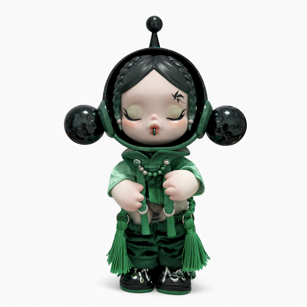 🐼 POP MART Skullpanda – Fluffy & Cozy Plush Pendant Series