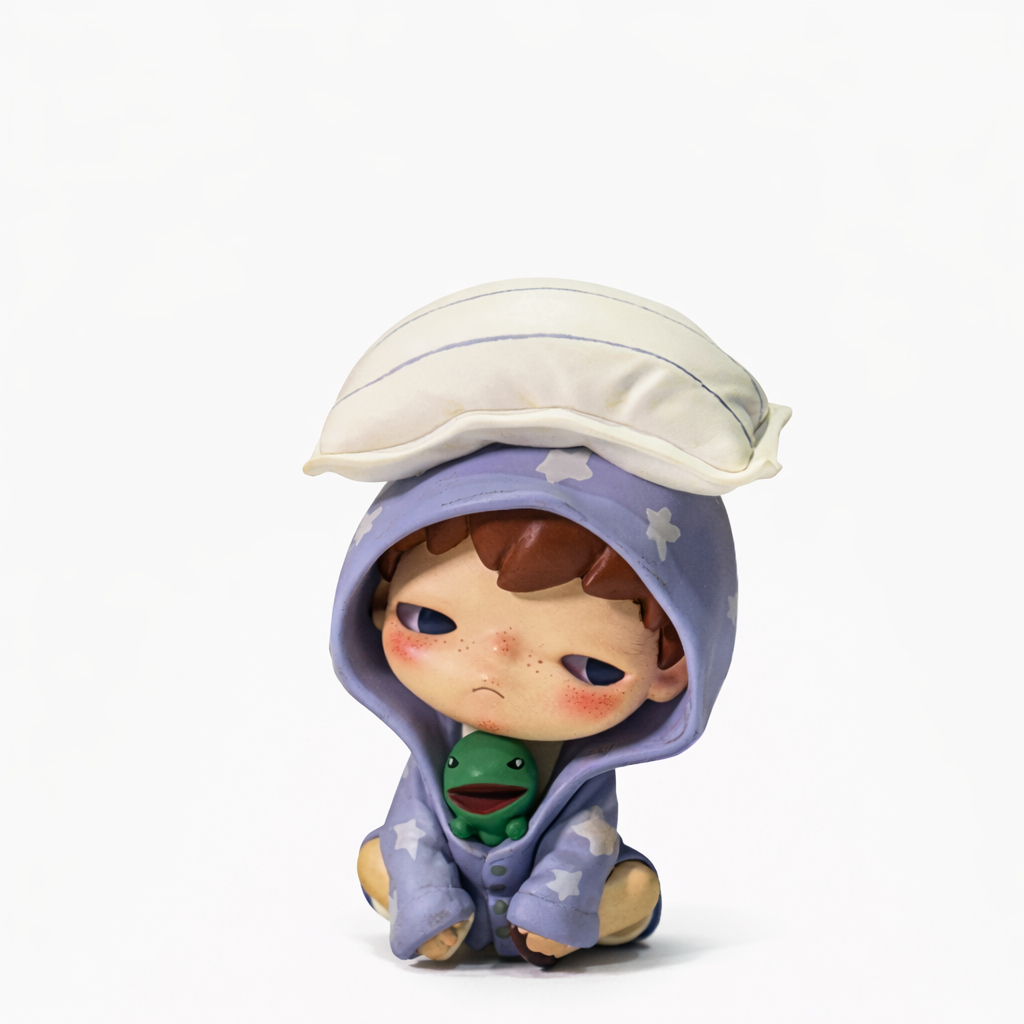🌙 POP MART Hirono – Echo Series “Staying Up” Figure