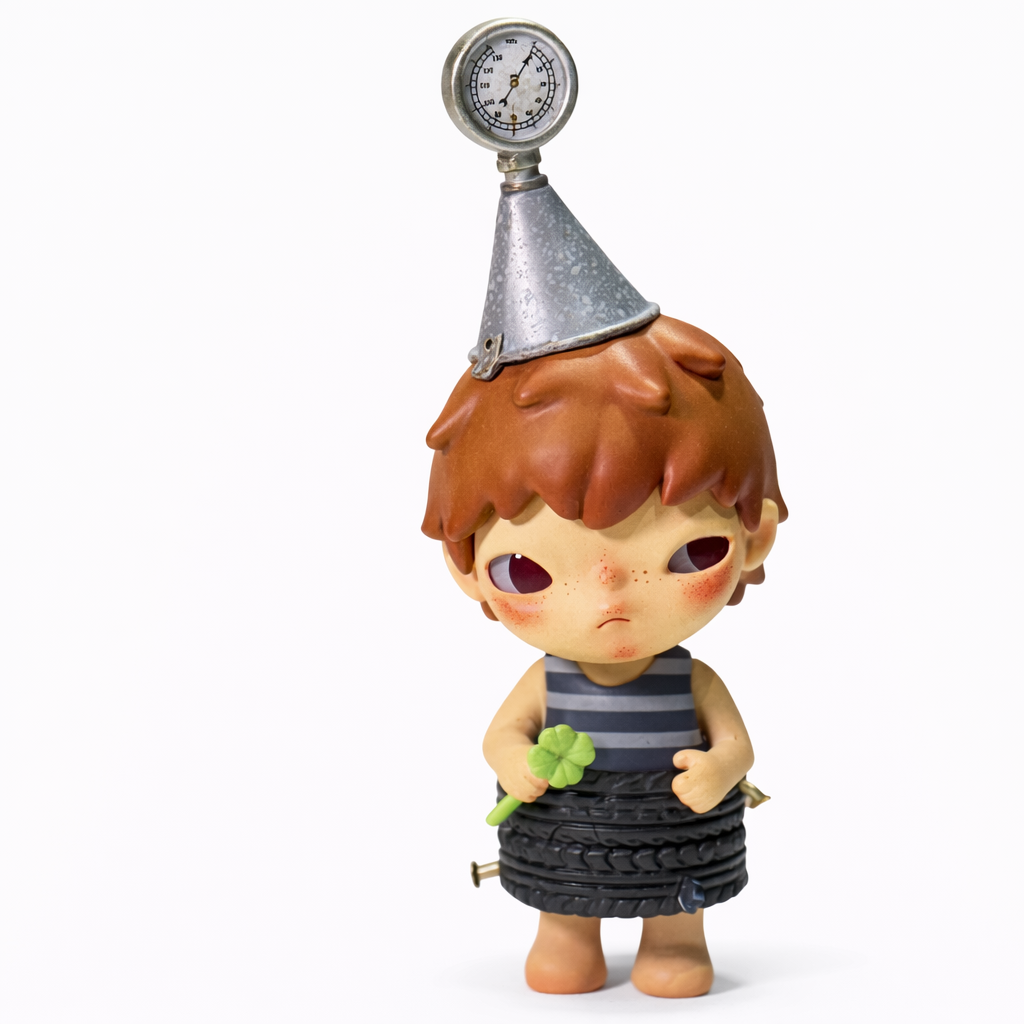 🎭 POP MART Hirono – Mime Series “Inverse” Figure