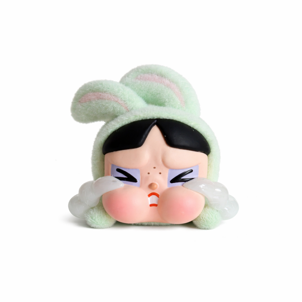 🐰 POP MART Crybaby × The Powerpuff Girls Series – Bunny Buttercup