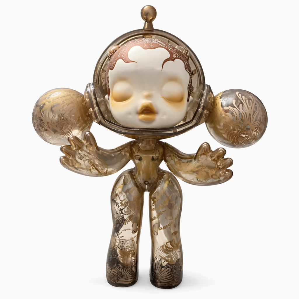 🐉 POP MART MEGA α Skullpanda – Wu Jian’an “The Heaven of Nine Levels” 400% (2025 Limited Edition)