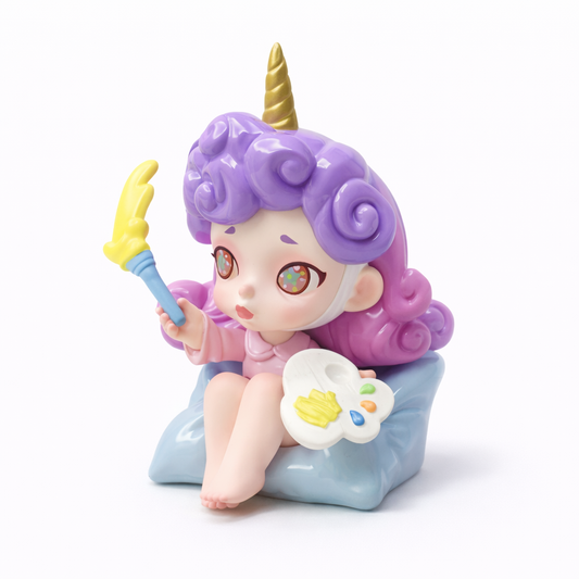 🎨 ToyCity Laura – Mood Hues Collection Series “Whimsical Brush” Figure